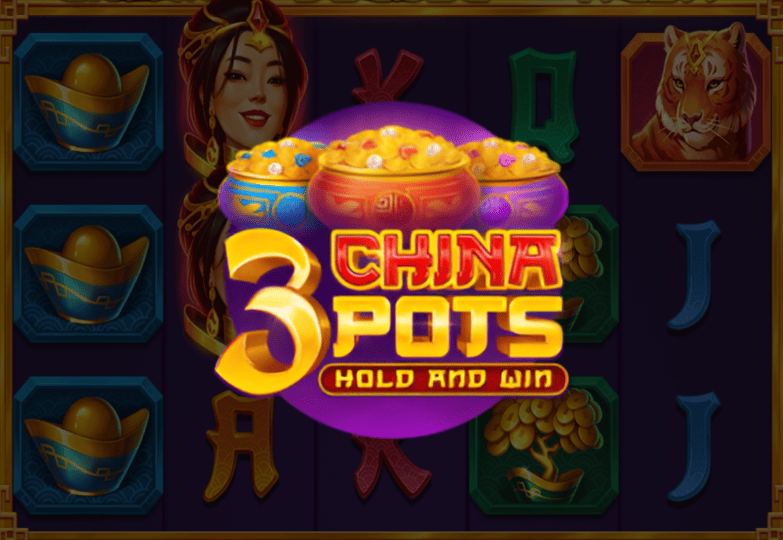 3 China Pots