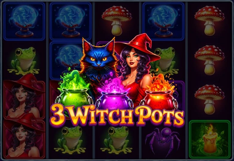 3 Witch Pots