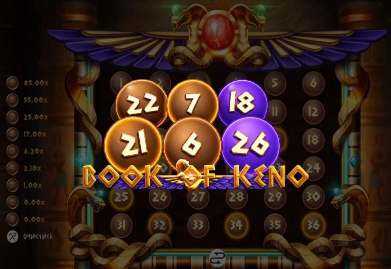 Book of Keno