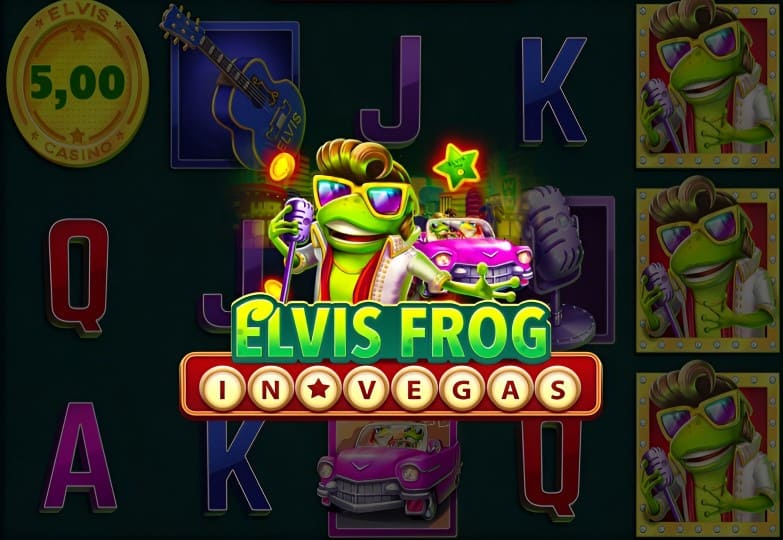 Elvis Frog in Vegas