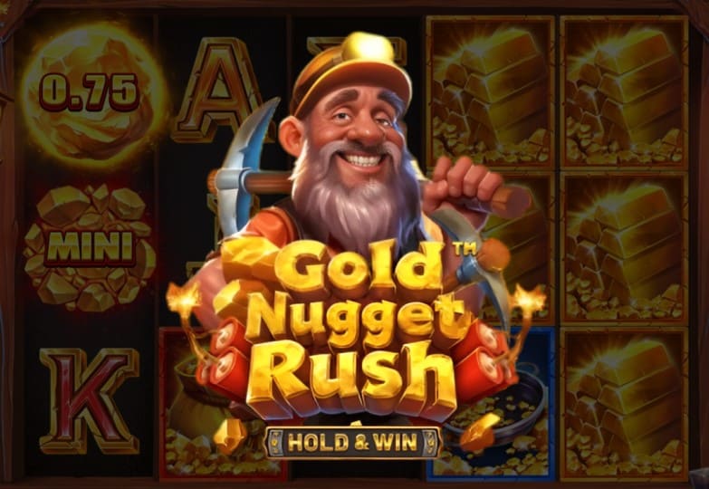 Gold Nugget Rush - Hold and Win